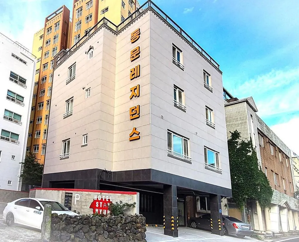 Jeju Dongmun Residence Hotel location